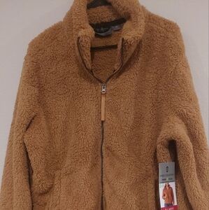 Womens Free country xl camel sherpa  jacket